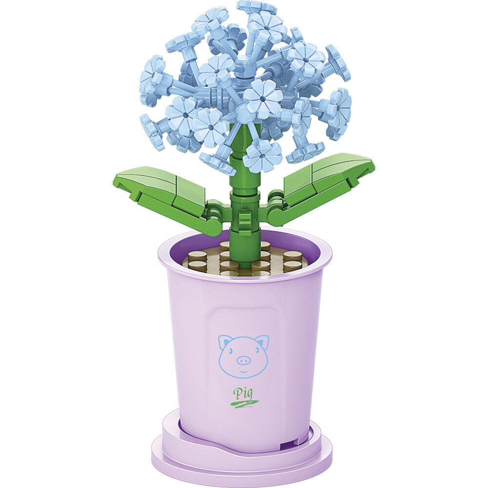 Fleur à construire hortensia 60 pièces