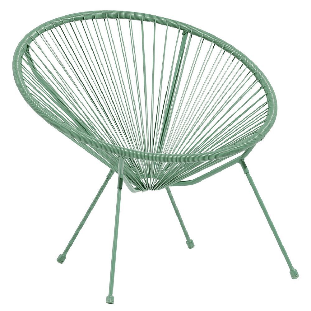 Fauteuil design Urban métal vert