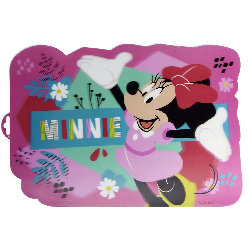 Set de table 3D pour enfant Minnie Mouse 41x28cm
