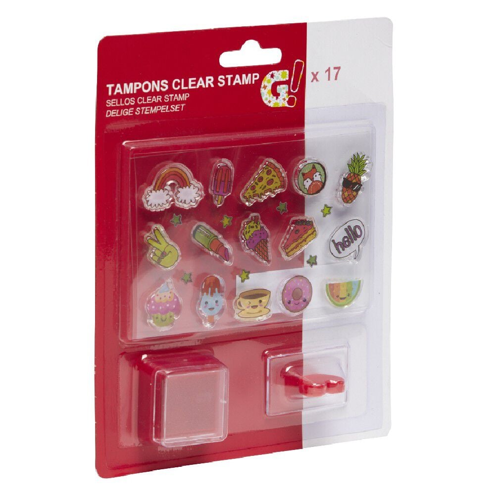 Tampon clear stamp