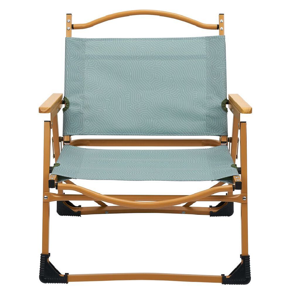 Chaise de camping acier et polyester 53x53,5xH61cm