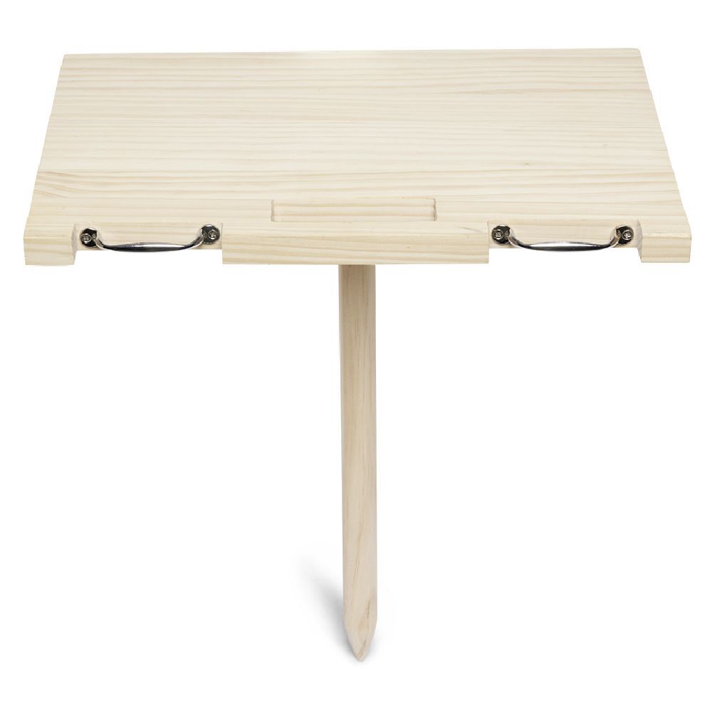 Table pliable en bois à planter