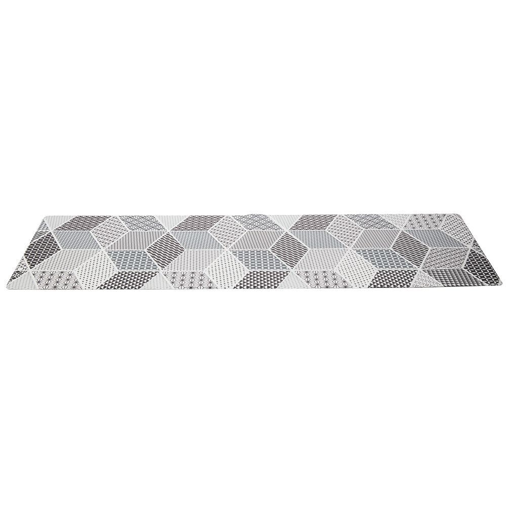 Tapis de cuisine imprimé carreau de ciment 150 x 45 cm