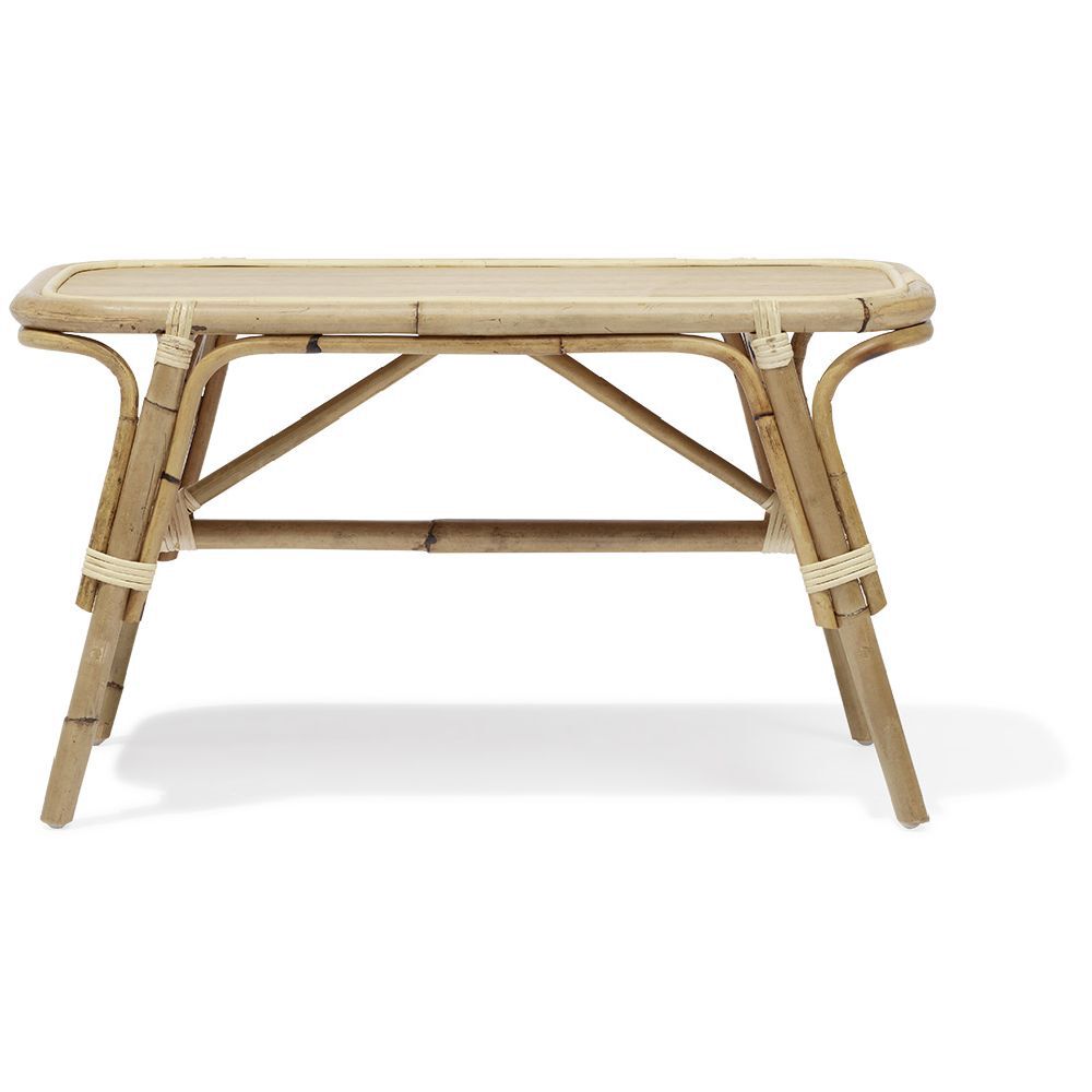 Banc bout de lit Malang rotin naturel - L80xP40xH46 cm