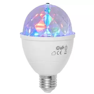 LAMPE SPOT JEUX de lumière Soirée Boule à Facette Eclairage LED