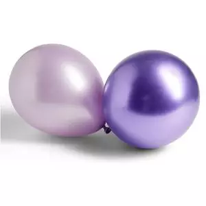 86 pièces Métallique Ballon Décoratif simple Rose Vif latex Ballon